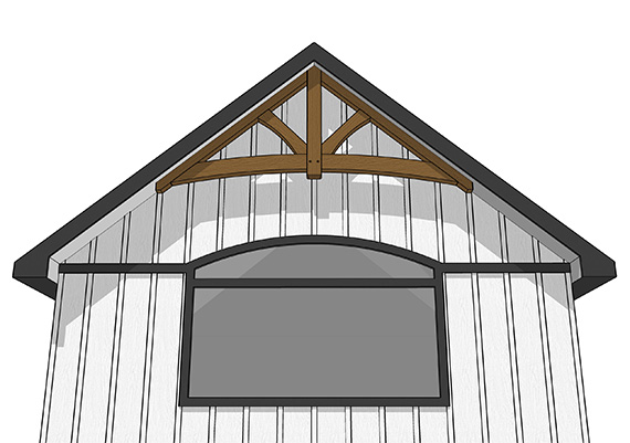 Boreal Gable Truss drawing